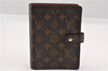 Authentic Louis Vuitton Monogram Agenda MM Notebook Cover R20004 LV 7374F