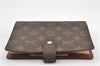 Authentic Louis Vuitton Monogram Agenda MM Notebook Cover R20004 LV 7374F