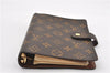 Authentic Louis Vuitton Monogram Agenda MM Notebook Cover R20004 LV 7374F