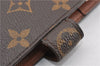 Authentic Louis Vuitton Monogram Agenda MM Notebook Cover R20004 LV 7374F