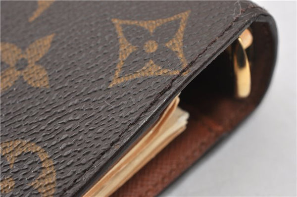 Authentic Louis Vuitton Monogram Agenda MM Notebook Cover R20004 LV 7374F