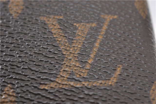 Authentic Louis Vuitton Monogram Agenda MM Notebook Cover R20004 LV 7374F