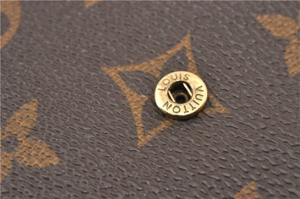 Authentic Louis Vuitton Monogram Agenda MM Notebook Cover R20004 LV 7374F