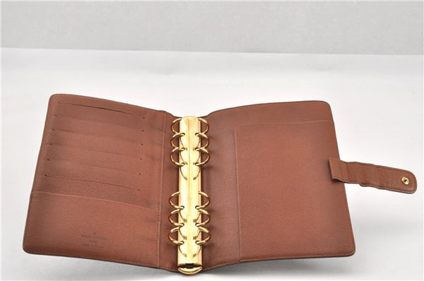 Authentic Louis Vuitton Monogram Agenda MM Notebook Cover R20004 LV 7374F