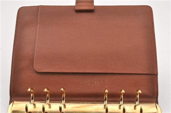 Authentic Louis Vuitton Monogram Agenda MM Notebook Cover R20004 LV 7374F