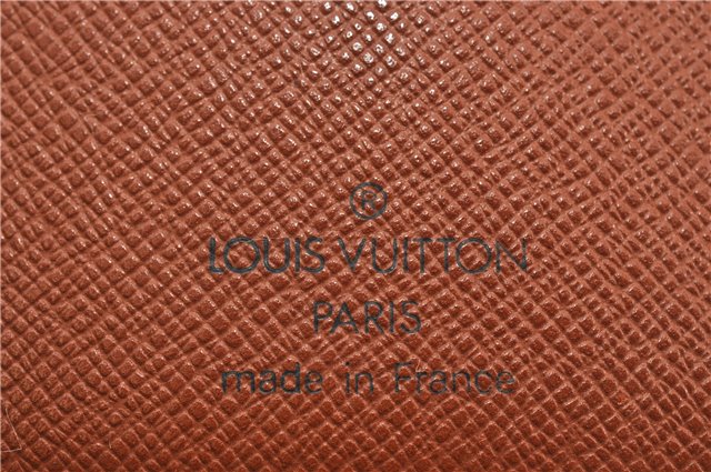 Authentic Louis Vuitton Monogram Agenda MM Notebook Cover R20004 LV 7374F
