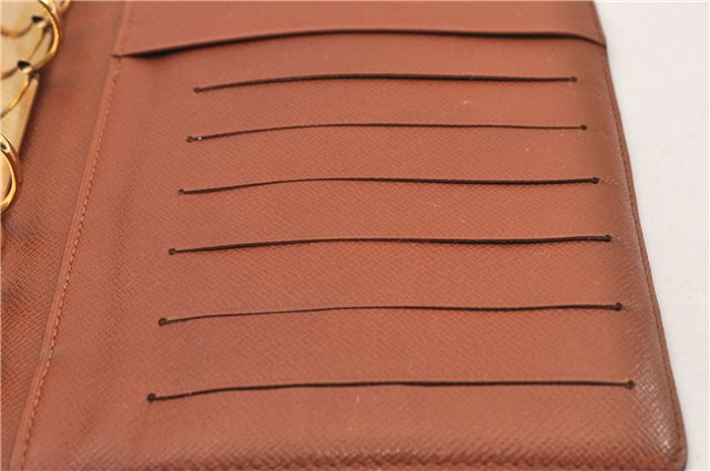 Authentic Louis Vuitton Monogram Agenda MM Notebook Cover R20004 LV 7374F