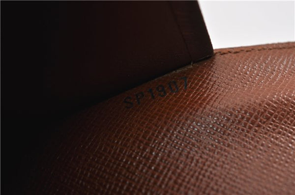 Authentic Louis Vuitton Monogram Agenda MM Notebook Cover R20004 LV 7374F