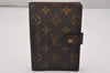 Authentic Louis Vuitton Monogram Agenda PM Notebook Cover R20005 LV 7375I