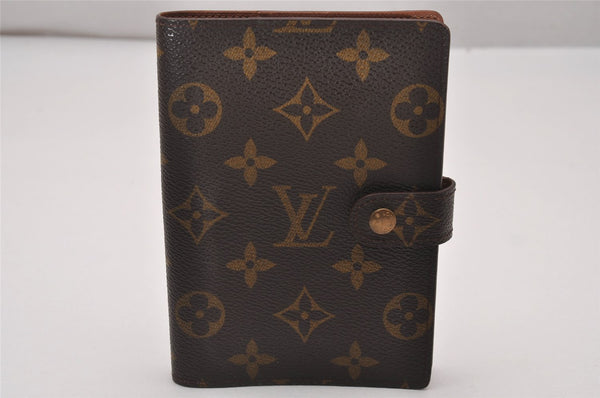 Authentic Louis Vuitton Monogram Agenda PM Notebook Cover R20005 LV 7375I