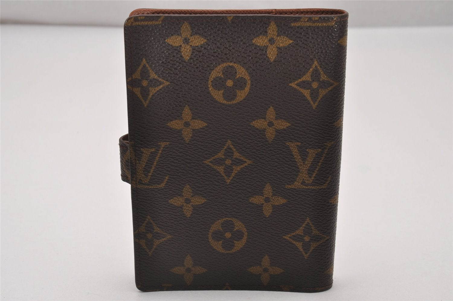Authentic Louis Vuitton Monogram Agenda PM Notebook Cover R20005 LV 7375I