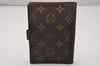 Authentic Louis Vuitton Monogram Agenda PM Notebook Cover R20005 LV 7375I