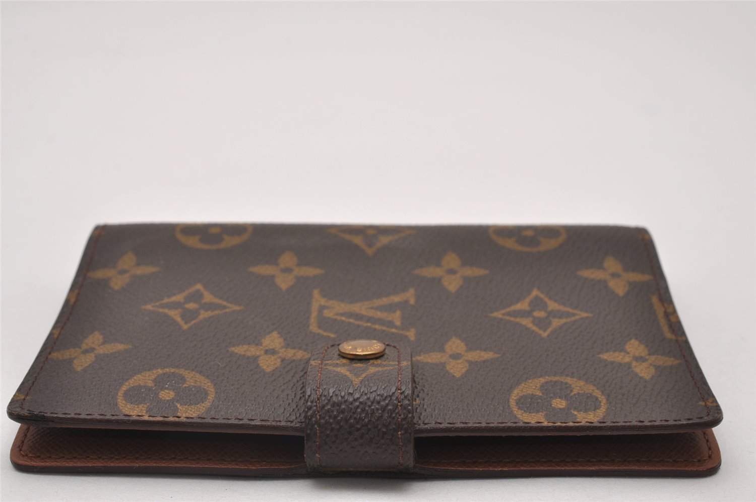 Authentic Louis Vuitton Monogram Agenda PM Notebook Cover R20005 LV 7375I