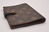 Authentic Louis Vuitton Monogram Agenda PM Notebook Cover R20005 LV 7375I