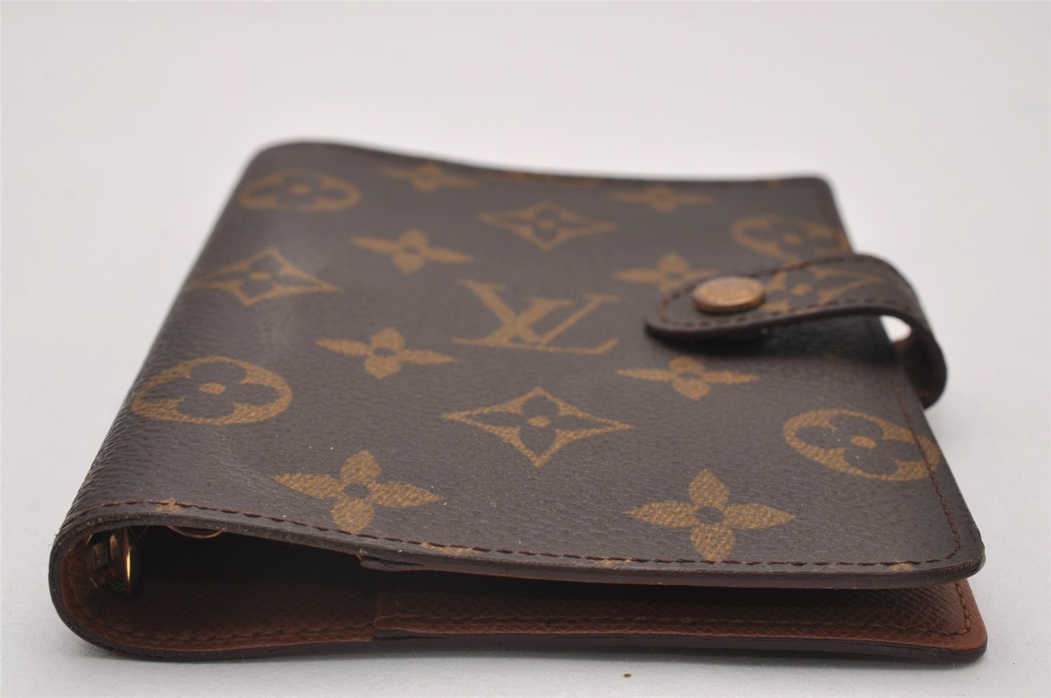 Authentic Louis Vuitton Monogram Agenda PM Notebook Cover R20005 LV 7375I