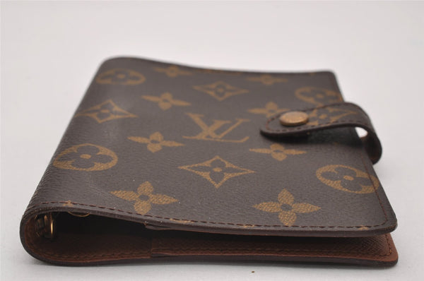 Authentic Louis Vuitton Monogram Agenda PM Notebook Cover R20005 LV 7375I