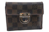 Authentic Louis Vuitton Damier Portefeuille Koala Trifold Wallet N60005 LV 7376D
