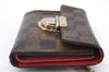 Authentic Louis Vuitton Damier Portefeuille Koala Trifold Wallet N60005 LV 7376D