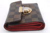 Authentic Louis Vuitton Damier Portefeuille Koala Trifold Wallet N60005 LV 7376D