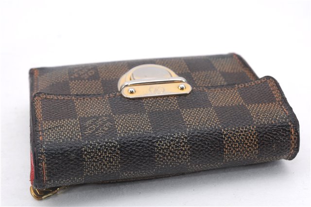 Authentic Louis Vuitton Damier Portefeuille Koala Trifold Wallet N60005 LV 7376D