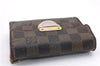 Authentic Louis Vuitton Damier Portefeuille Koala Trifold Wallet N60005 LV 7376D