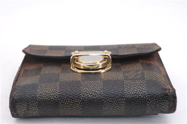 Authentic Louis Vuitton Damier Portefeuille Koala Trifold Wallet N60005 LV 7376D