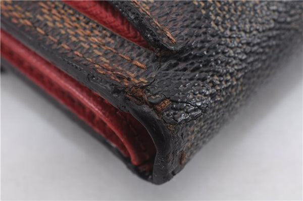 Authentic Louis Vuitton Damier Portefeuille Koala Trifold Wallet N60005 LV 7376D