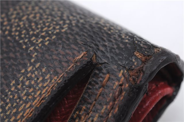 Authentic Louis Vuitton Damier Portefeuille Koala Trifold Wallet N60005 LV 7376D