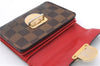 Authentic Louis Vuitton Damier Portefeuille Koala Trifold Wallet N60005 LV 7376D