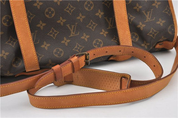 Authentic Louis Vuitton Monogram Saumur 43 Shoulder Cross Bag M42252 LV 7377F