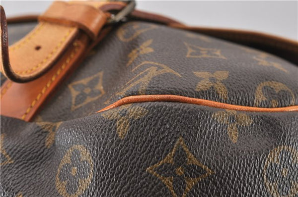 Authentic Louis Vuitton Monogram Saumur 43 Shoulder Cross Bag M42252 LV 7377F