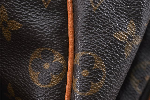 Authentic Louis Vuitton Monogram Saumur 43 Shoulder Cross Bag M42252 LV 7377F