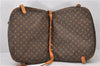 Authentic Louis Vuitton Monogram Saumur 43 Shoulder Cross Bag M42252 LV 7377F