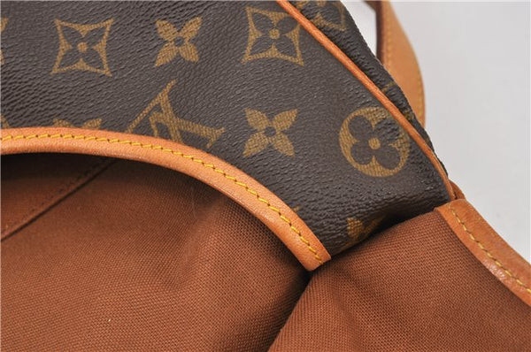 Authentic Louis Vuitton Monogram Saumur 43 Shoulder Cross Bag M42252 LV 7377F