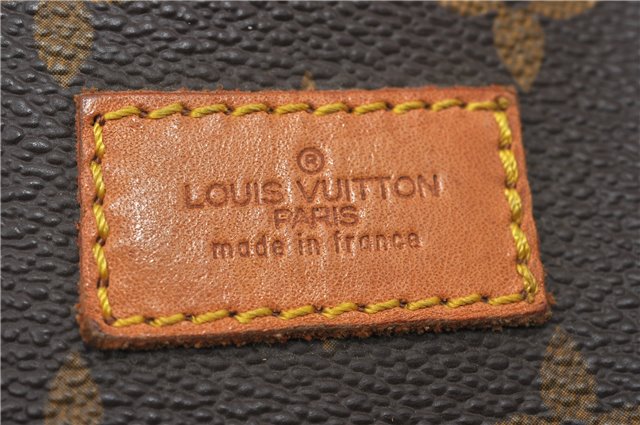 Authentic Louis Vuitton Monogram Saumur 43 Shoulder Cross Bag M42252 LV 7377F