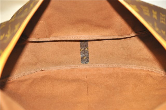 Authentic Louis Vuitton Monogram Saumur 43 Shoulder Cross Bag M42252 LV 7377F