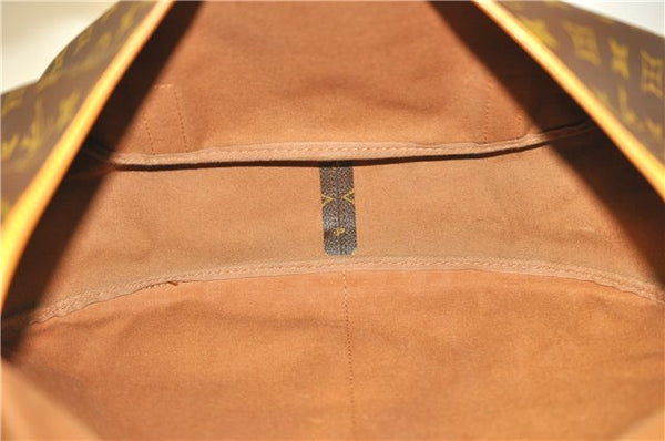 Authentic Louis Vuitton Monogram Saumur 43 Shoulder Cross Bag M42252 LV 7377F