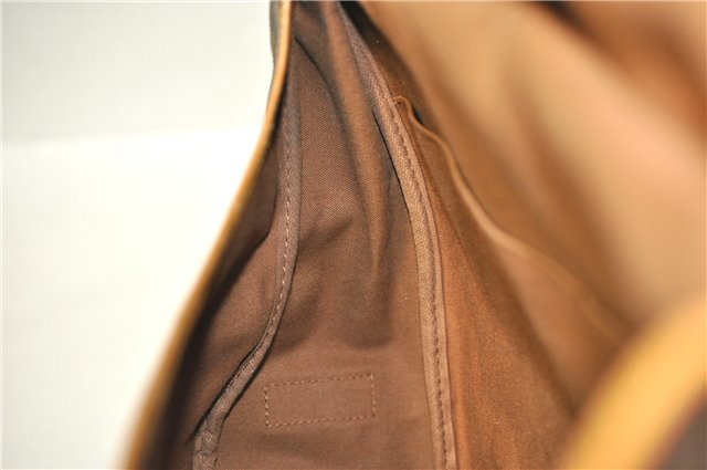 Authentic Louis Vuitton Monogram Saumur 43 Shoulder Cross Bag M42252 LV 7377F