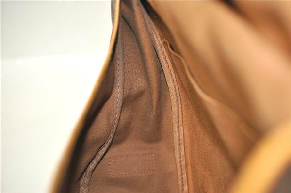 Authentic Louis Vuitton Monogram Saumur 43 Shoulder Cross Bag M42252 LV 7377F