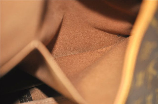 Authentic Louis Vuitton Monogram Saumur 43 Shoulder Cross Bag M42252 LV 7377F