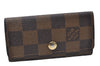 Authentic Louis Vuitton Damier Multicles 4 Key Case Holder N62631 LV 7378D