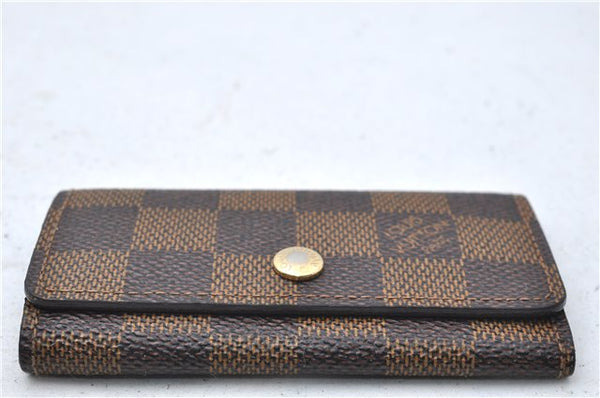 Authentic Louis Vuitton Damier Multicles 4 Key Case Holder N62631 LV 7378D