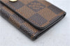 Authentic Louis Vuitton Damier Multicles 4 Key Case Holder N62631 LV 7378D