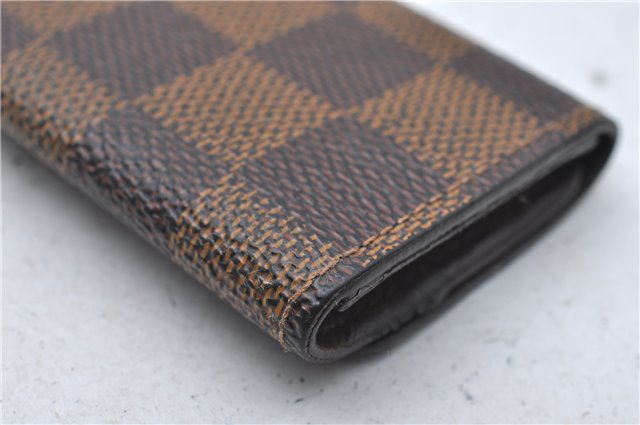 Authentic Louis Vuitton Damier Multicles 4 Key Case Holder N62631 LV 7378D