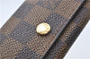 Authentic Louis Vuitton Damier Multicles 4 Key Case Holder N62631 LV 7378D
