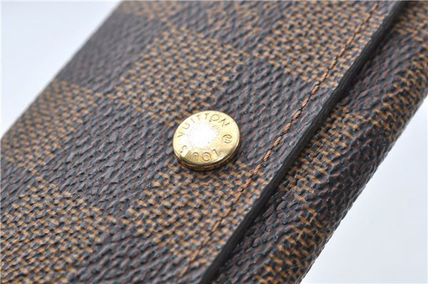 Authentic Louis Vuitton Damier Multicles 4 Key Case Holder N62631 LV 7378D