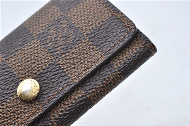 Authentic Louis Vuitton Damier Multicles 4 Key Case Holder N62631 LV 7378D