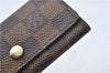 Authentic Louis Vuitton Damier Multicles 4 Key Case Holder N62631 LV 7378D