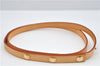 Auth Louis Vuitton Leather Shoulder Strap For Florentine S Beige 40.6" LV 7378F