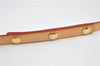 Auth Louis Vuitton Leather Shoulder Strap For Florentine S Beige 40.6" LV 7378F